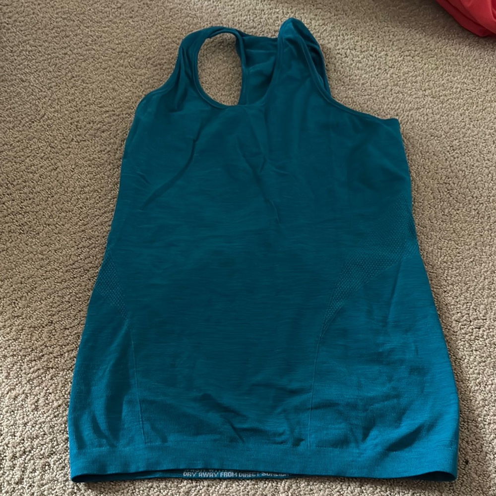 Sweaty Betty Teal Women's Racerback Tank Top